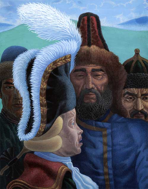 Иллюстрация к повести о Салавате Юлаеве