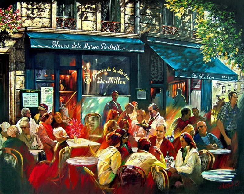 Ланч в ресторане