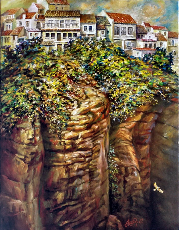 Над обрывом. Ронда. Испания