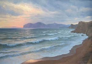 Коктебель. Осенний берег.