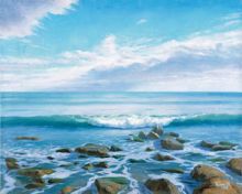 Морской прибой.