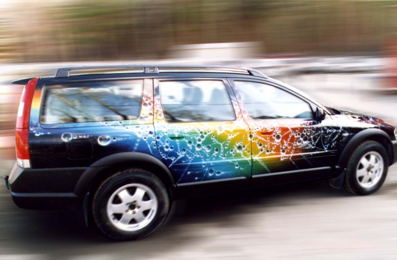 паутина в росе