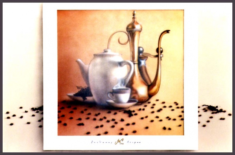 роспись стены в кафе.Имитация в кафе