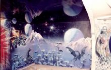 Роспись стен в игровом зале