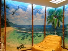 роспись салона красоты1(1зал)