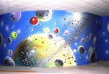 Роспись боулинга"Луна 2000"