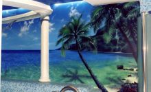 роспись сауны