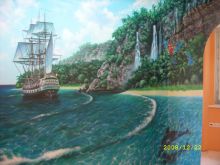 роспись стен и потолка в детской3