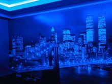 роспись комнаты флуоресцентом