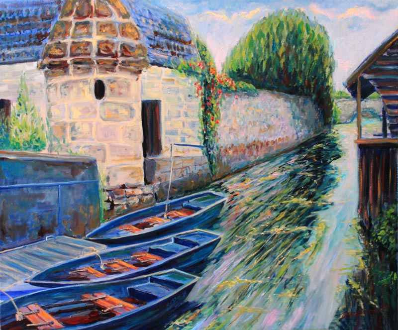 Лодки в Вандоме