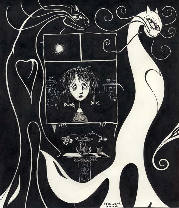 Мечта о красоте лунной ночью