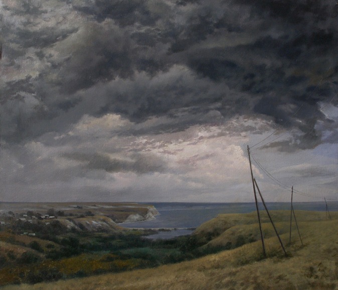 Вид на село Нижняя Банновка