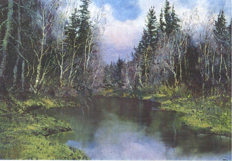 Лесное озеро