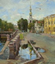 Никольский собор. После вчерашнего дождя.