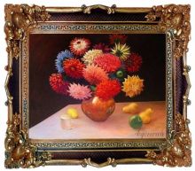 Далии  и  фрукты