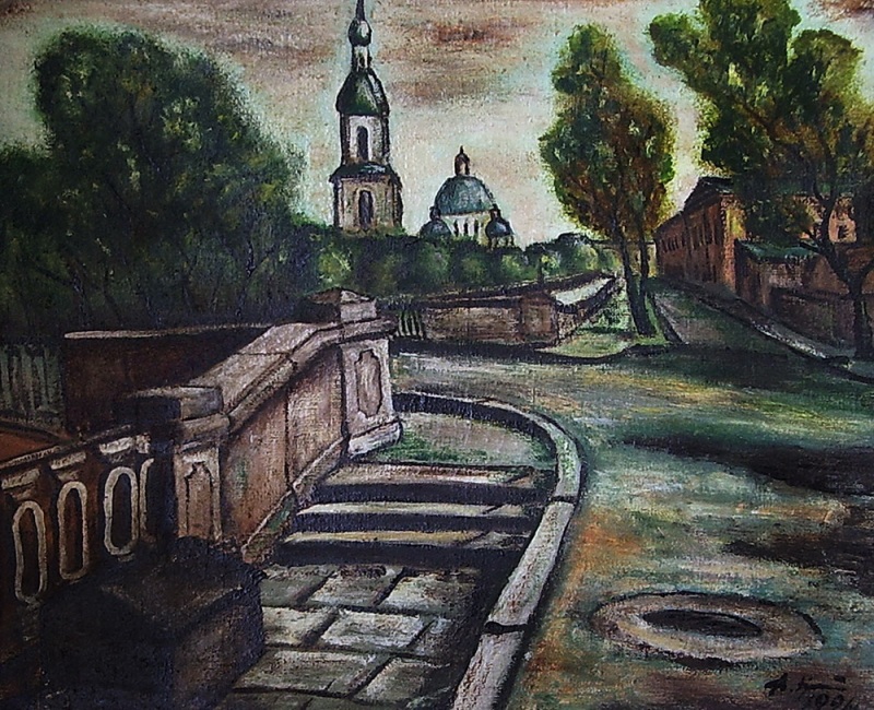 Набережная. Вид на Никольский собор