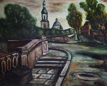 Набережная. Вид на Никольский собор