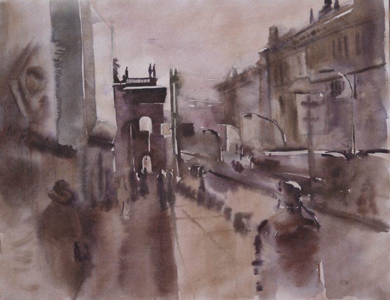 Дождливый Париж