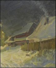 Зимняя ночь.