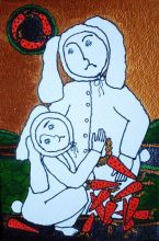 Папа и сынок...