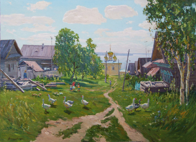 Солнечный день на Волге