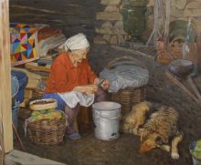 Баба Аня.Вечер