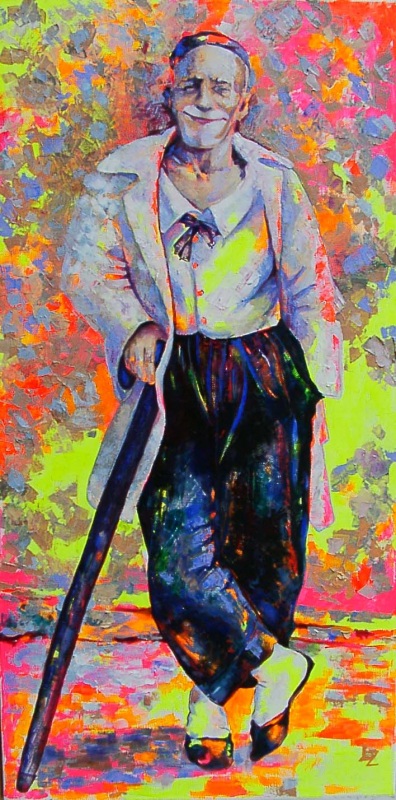 клоун Донато, 50х100