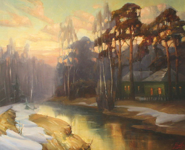 весенний вечер