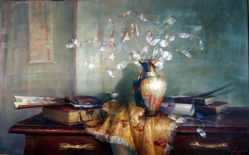 Натюрморт  с лунариями