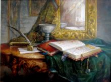 Натюрморт  в средневековом духе