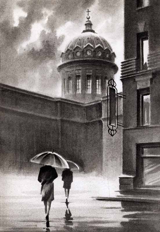 Дождь на Казанской...