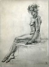 " Натурщица"