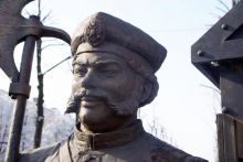  Памятник "Постовому" Романовской заставы. ...