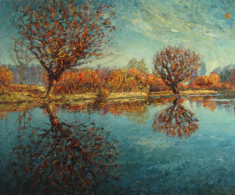 ДО СВИДАНИЯ, ЛЕТО. х.м. 40х48, 2010г. ...