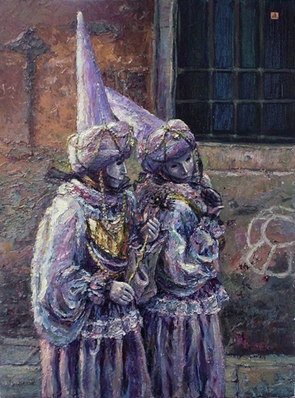 Сиреневые Пьеро.