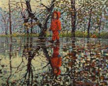 ГУЛЯЮ КАК БОЛЬШАЯ. х.м.40х50,2010г. А.Есипов.