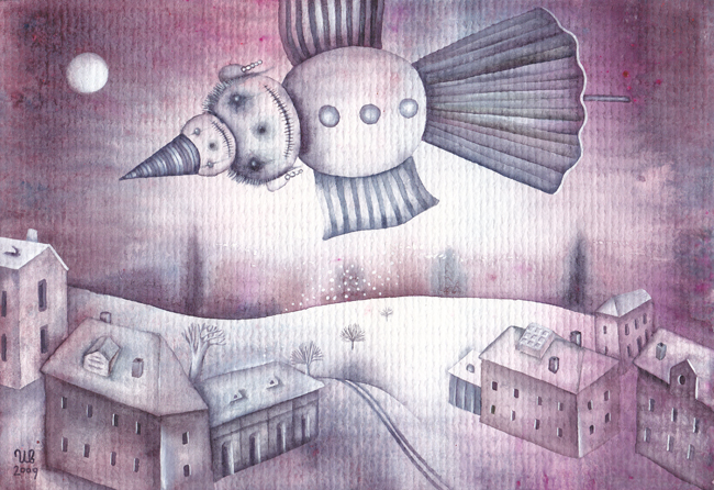 Зима на окраине города