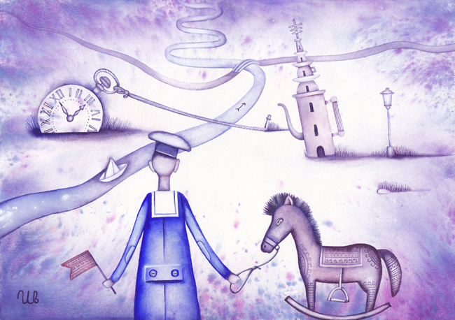 Бумажный кораблик