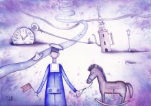 Бумажный кораблик