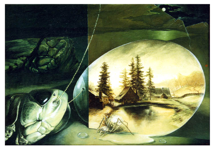 глаз кузнечика