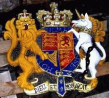 королевский герб Англии