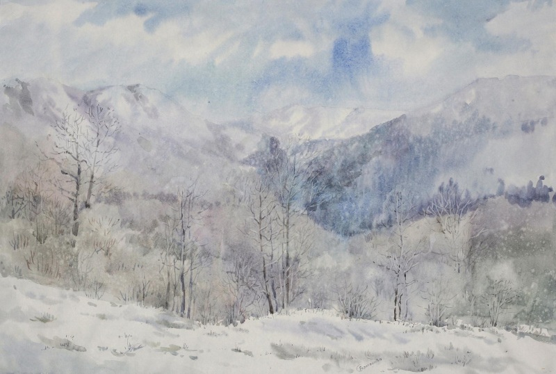 Красная поляна. Зима