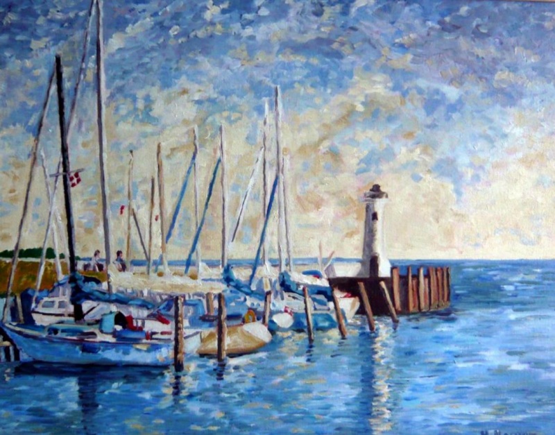 Рассвет в порту