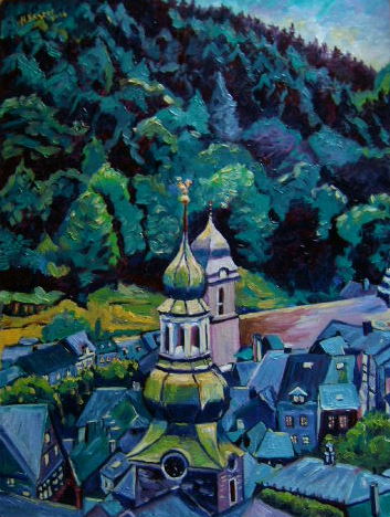 Моншау при луне