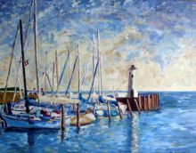 Рассвет в порту