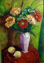 Натюрморт с лимонами.