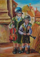Юные музыканты.