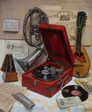 Красный патефон