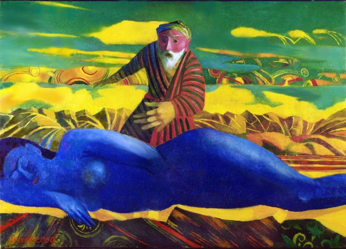 Зульфия и колхозник