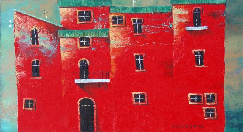 красный дом